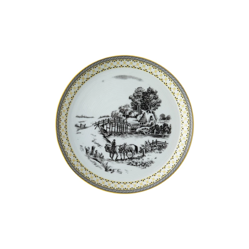 پیش دستی زی مدل فرم اس  18 ویلیج درجه یک بسته شش عددی	