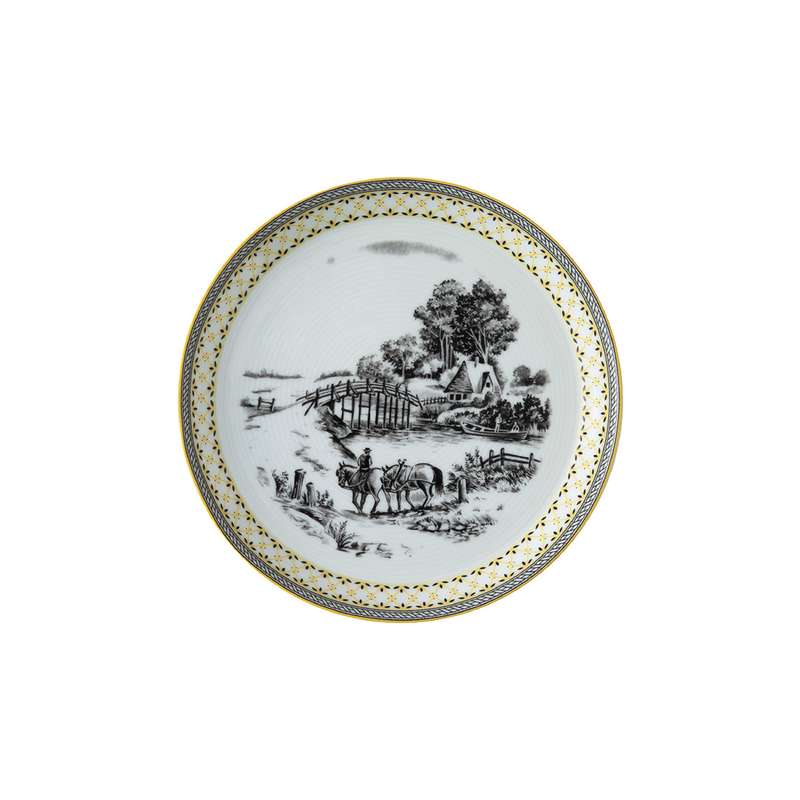 پیش دستی زی مدل فرم اس  18 ویلیج درجه یک بسته شش عددی