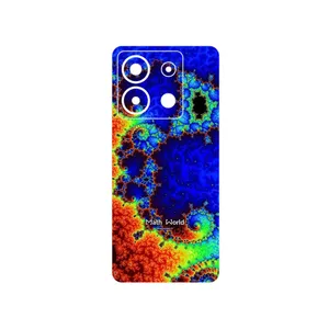 MAHOOT Mathematical Geometric Shape 5 Cover Sticker for Xiaomi Redmi Note 13 Pro 5G