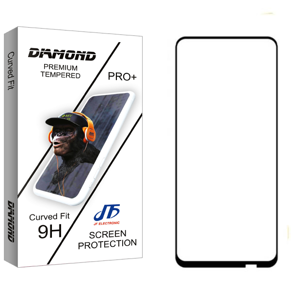 محافظ صفحه نمایش جی اف مدل Diamond مناسب برای گوشی موبایل هوآوی Y9 Prime 2019