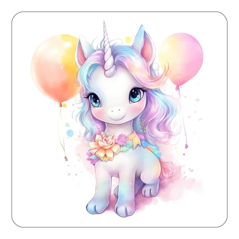 مگنت کاکتی طرح اسب تک شاخ و یونیکورن مدل mp32896