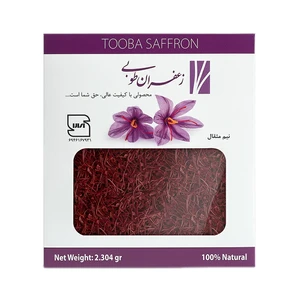 زعفران درجه یک  پاکتی طوبی- 2.304 گرم