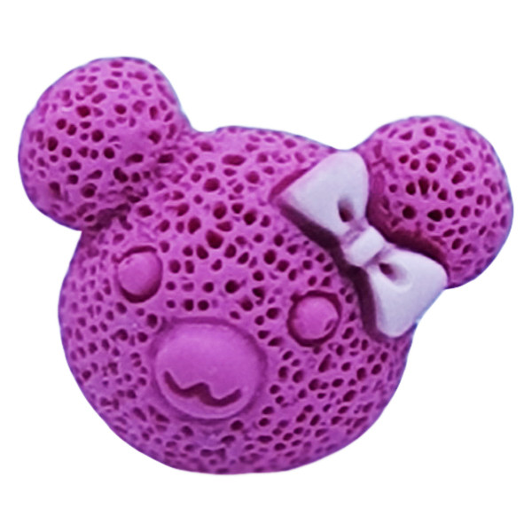 انگشتر دخترانه مدل خرسی کد 006