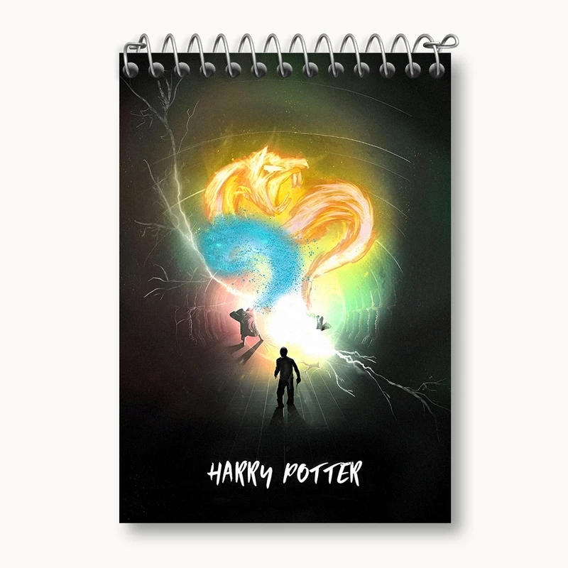 دفتر یادداشت 50 برگ خندالو طرح هری پاتر (Harry Potter) کد N5695
