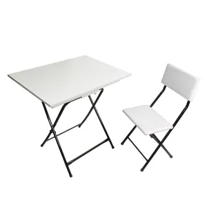 میز لپ تاپ میزیمو مدل باکسدار تاشو کد 9203 به همراه صندلی