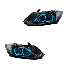 چراغ جلو خودرو گروه پژوهش صنعت مدرن مدل Hexa-Icee مناسب برای ساینا بسته دو عددی