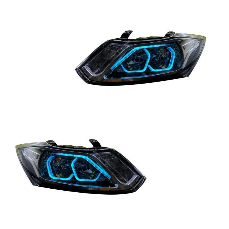 چراغ جلو خودرو گروه پژوهش صنعت مدرن مدل Hexa-Icee مناسب برای ساینا بسته دو عددی