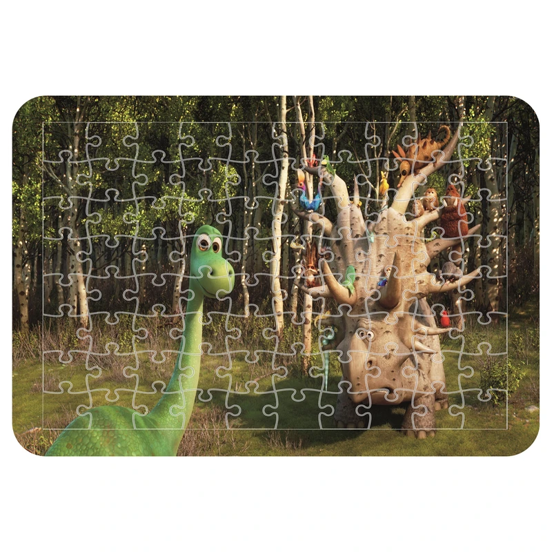 پازل 54 تکه مدل CHB1583 طرح انیمیشن دایناسور خوب