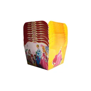 کپسول کاپ کیک مدل سفیدبرفی کد115 بسته 10 عددی