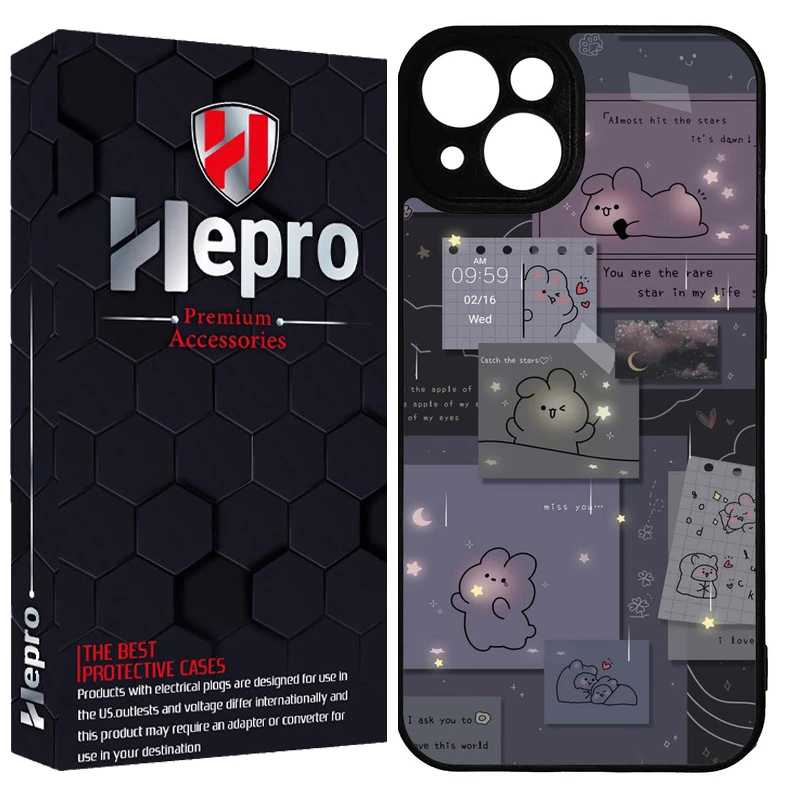 کاور هپرو طرح فانتزی مدل TPU مناسب برای گوشی موبایل اپل IPHONE 15