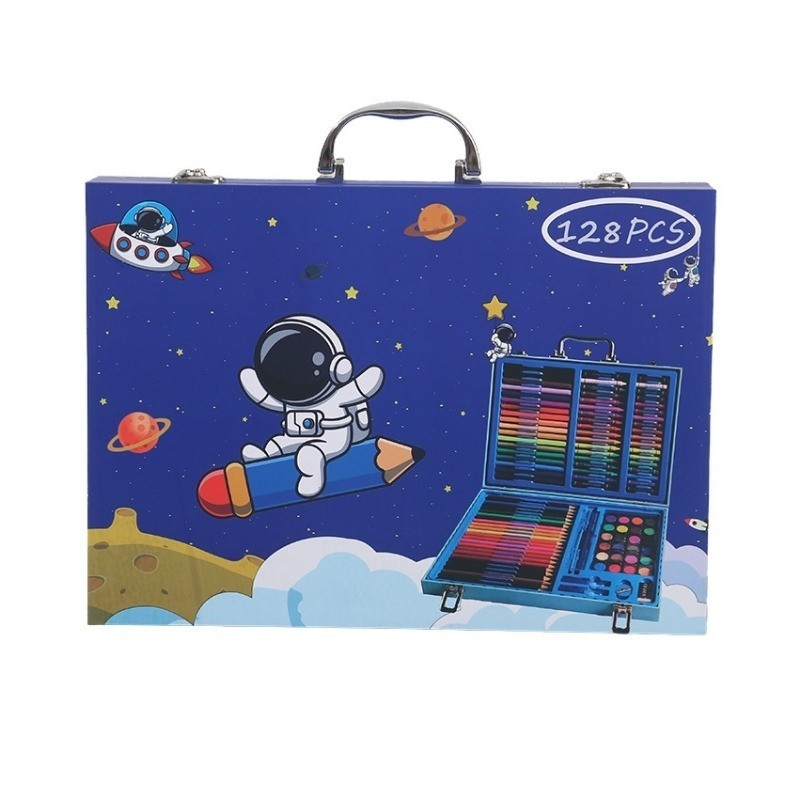 بسته رنگ‌آمیزی طرح فضانورد کد f249 مجموعه 128 عددی