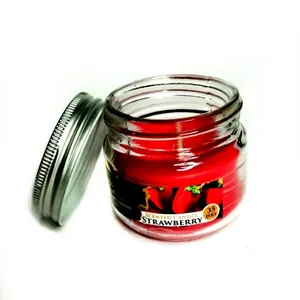 شمع مدل توت فرنگی