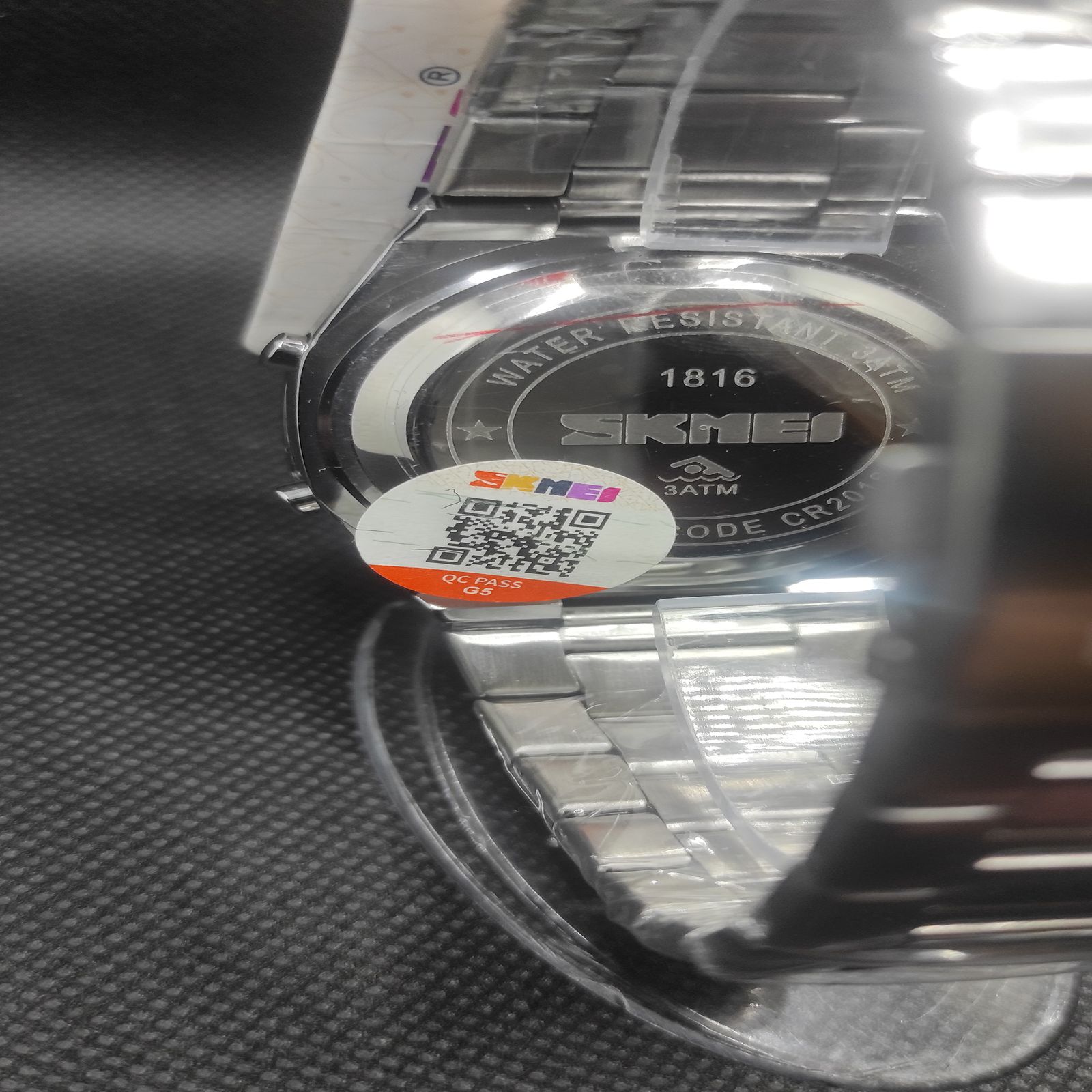 ساعت مچی عقربه‌ای مردانه اسکمی مدل 1816SIBK -  - 5