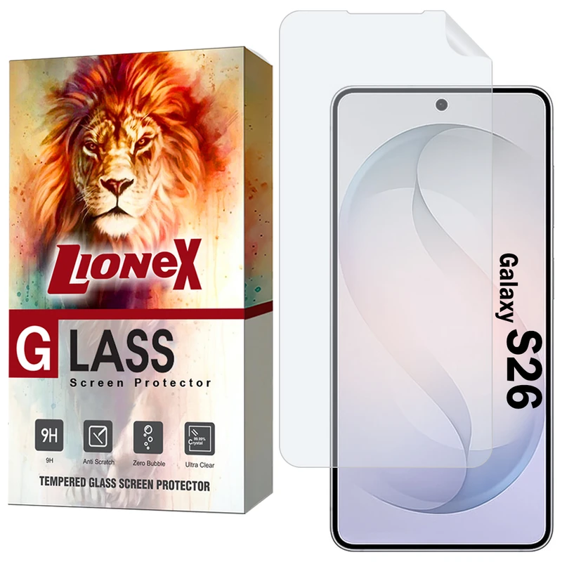 محافظ صفحه نمایش لایونکس مدل LFNMB20 مناسب برای گوشی موبایل سامسونگ Galaxy S26 