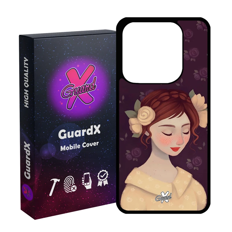 کاور گارد ایکس طرح Girl مدل 10325 مناسب برای گوشی موبایل شیائومی Redmi Note 14 4G