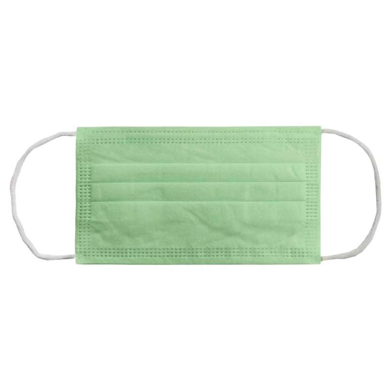 ماسک تنفسی رهام مدل سه لایه RTA-50-Gre بسته 50 عددی