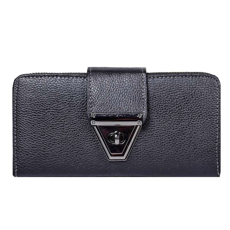 کیف پول زنانه مدل سگک دار کد 8155