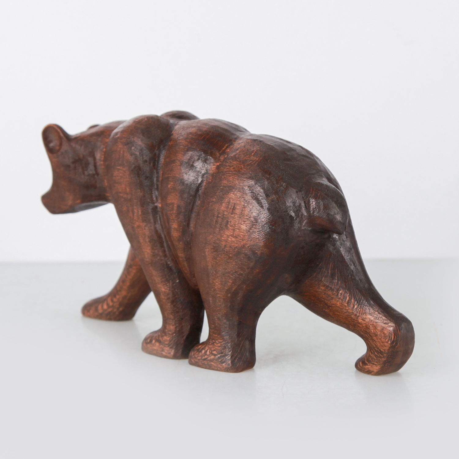 مجسمه چوبی طرح خرس کد 190009