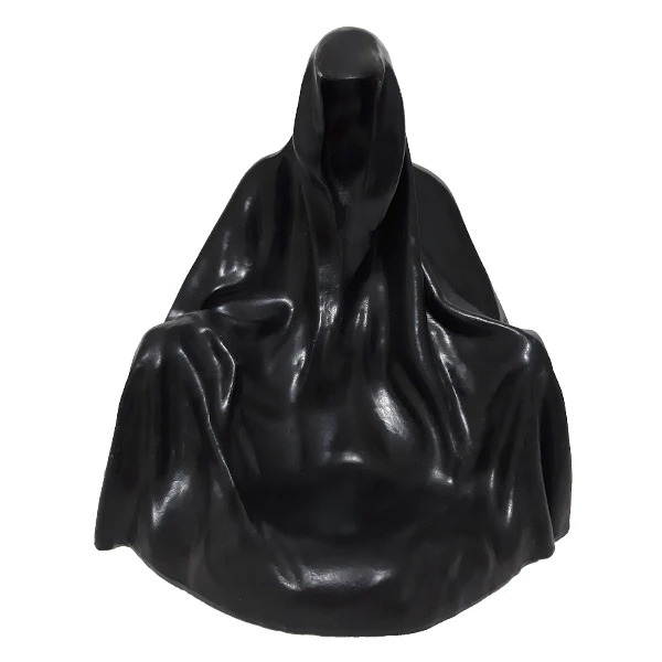 جاشمعی مدل شبح سیاه پوش مدرن مناسب برای شمع وارمر