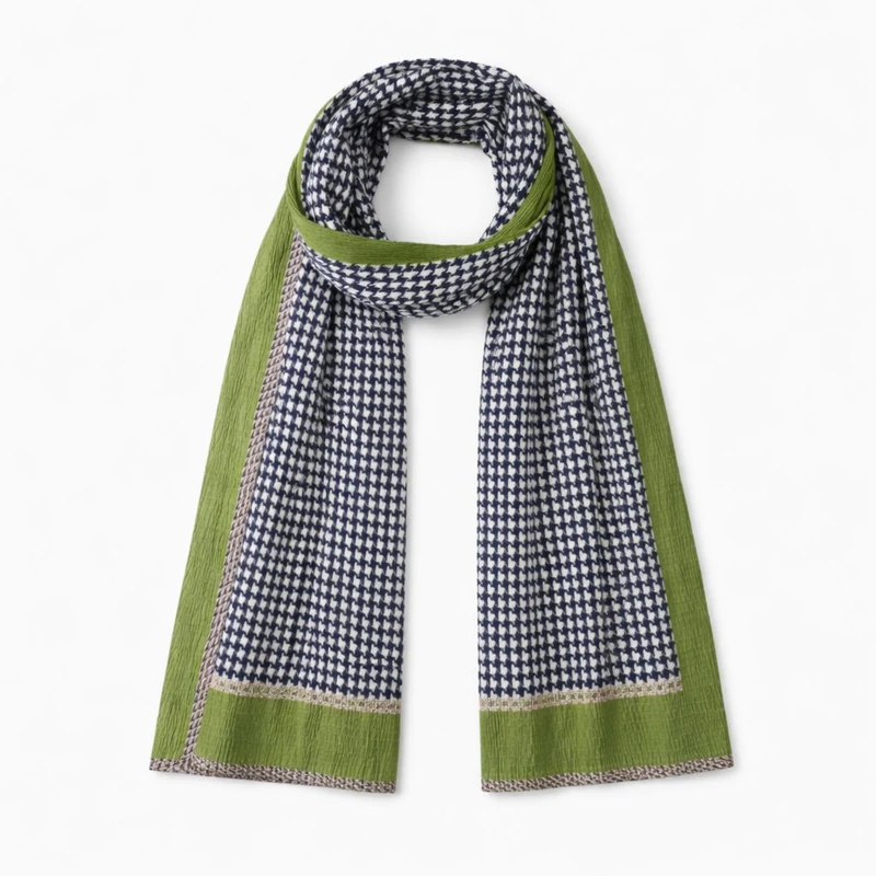 شال الیاف نخی زنانه مدل Nazgol185 با طول و عرض 180*55 سانتی‌متر