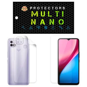 Multi Nano X-SFT Screen Protector For Infinix Hot 10i with back skin