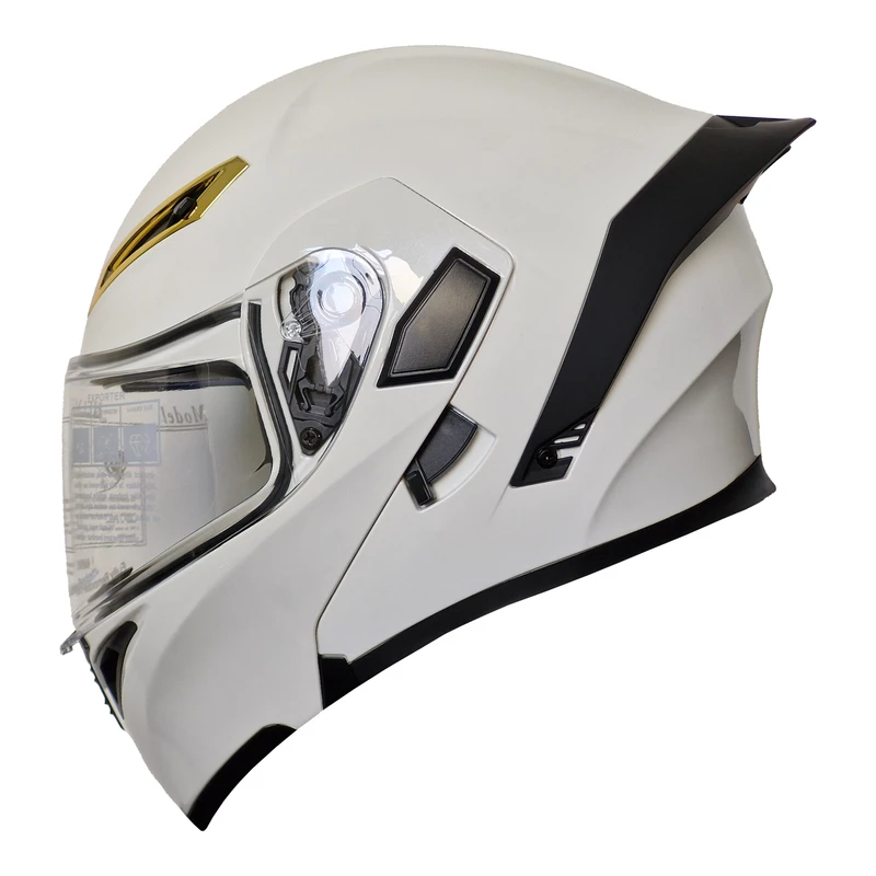 کلاه کاسکت کایک مدل Qike_Spoiler_White