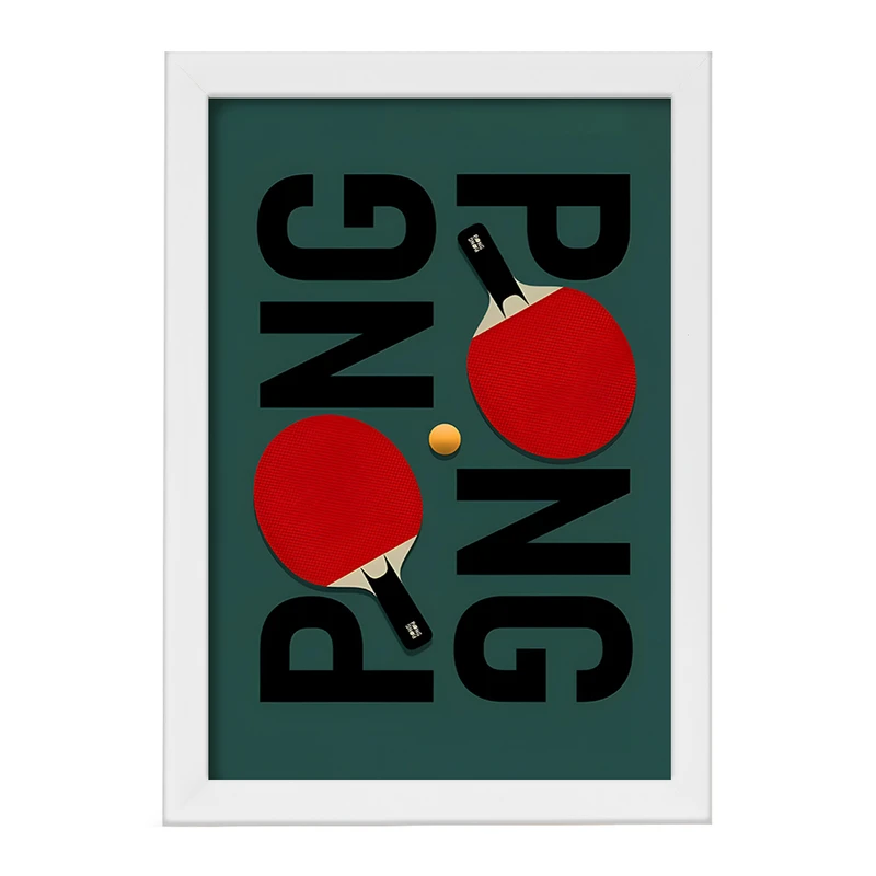 تابلو خندالو مدل پینگ پنگ (Ping Pong) کد F10668