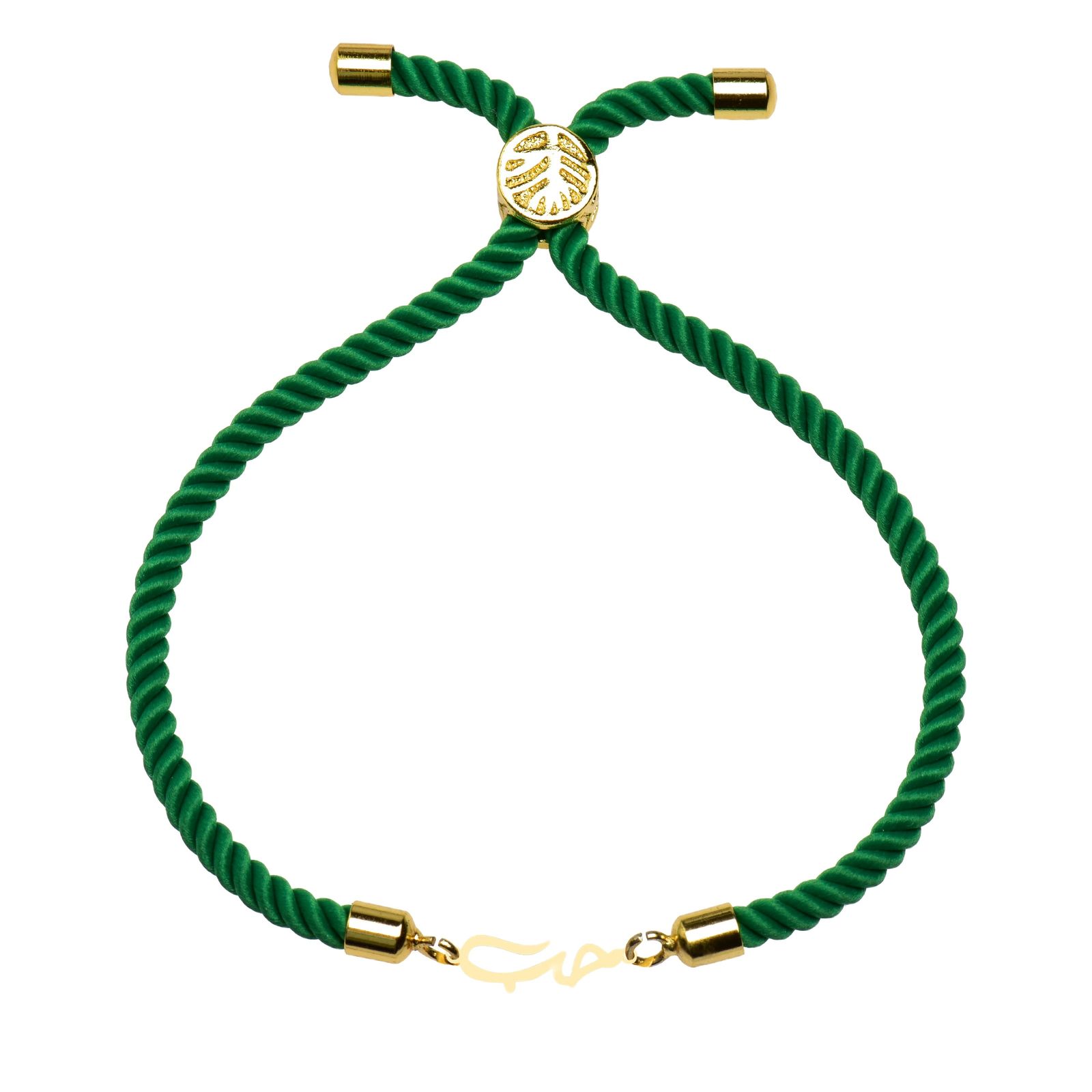 دستبند طلا 18 عیار زنانه کرابو طرح حب مدل Kr102220 -  - 1