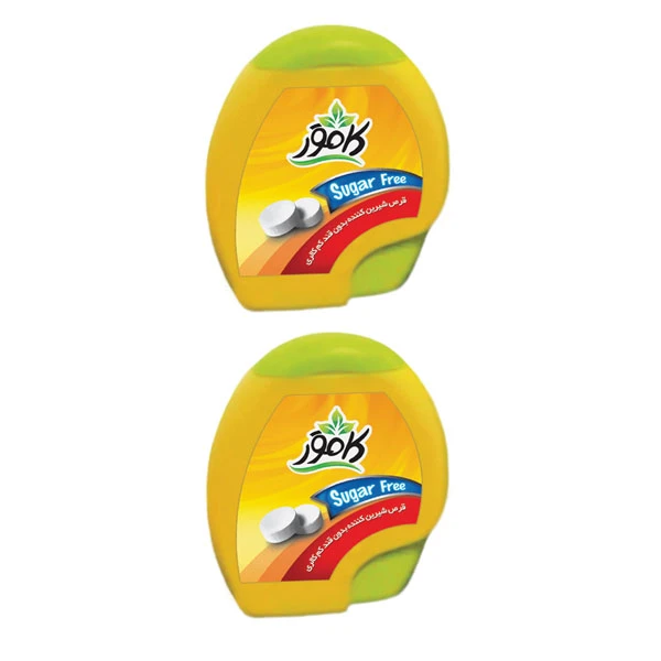 قرص شیرین کننده کم کالری کامور - 250 عددی بسته 2 عددی