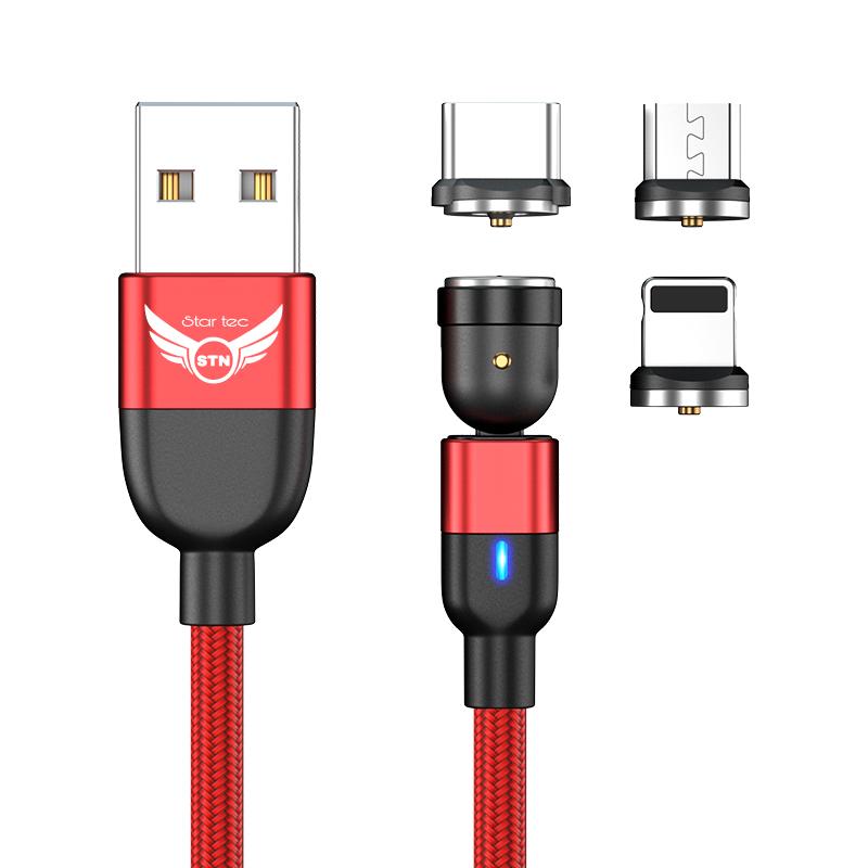 آنباکس کابل تبدیل USB به USB-C/ لایتنینگ / microUSB استارتک مدل 540درجه طول 1 متر توسط محمد امین اسدی در تاریخ ۱۲ خرداد ۱۴۰۰