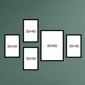 قاب عکس بکلیت مدل 215T مجموعه پنج عددی