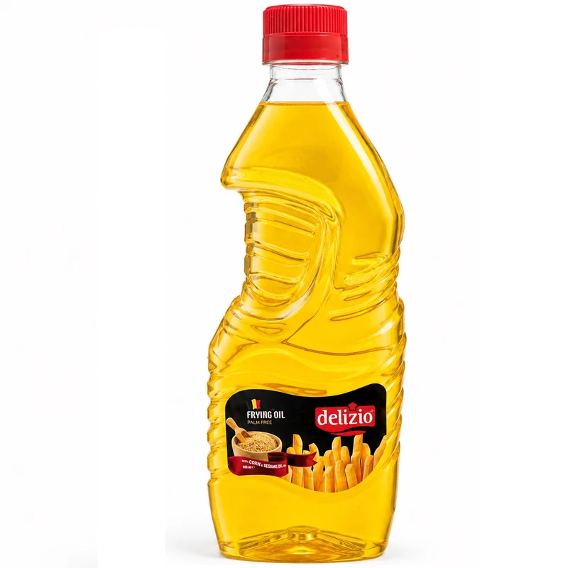 روغن مایع کنجد سرخ‌کردنی دلیزیو - 810 میلی‌لیتر