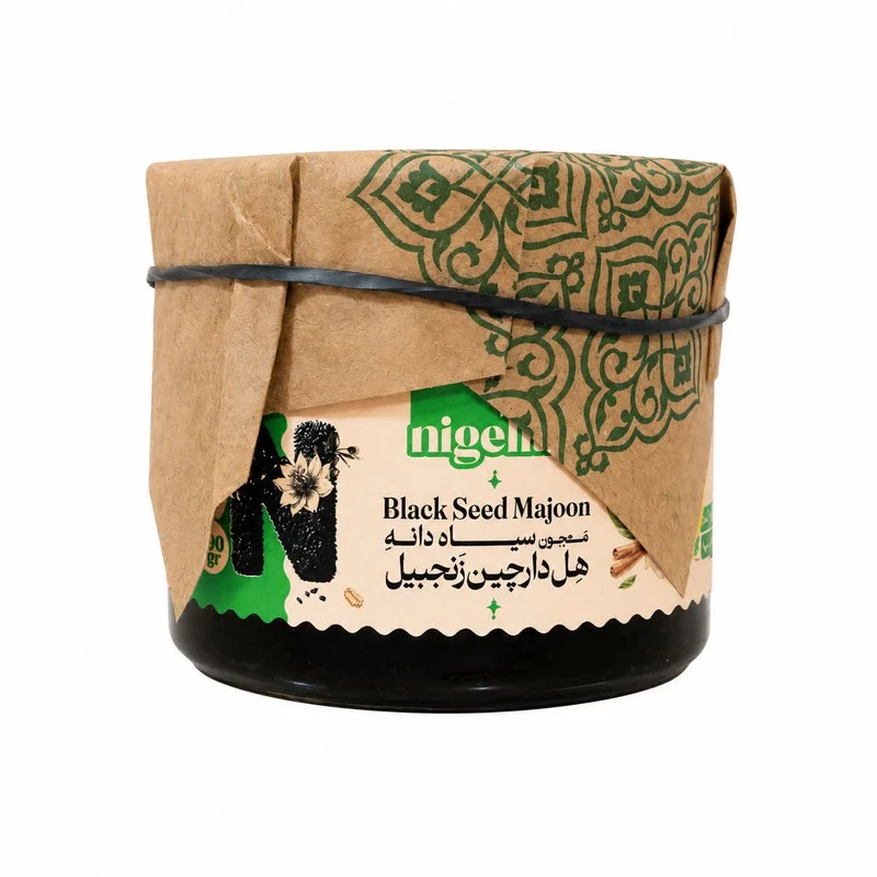 معجون سیاه دانه و هل و دارچین و زنجبیل نایجلا - 190 گرم