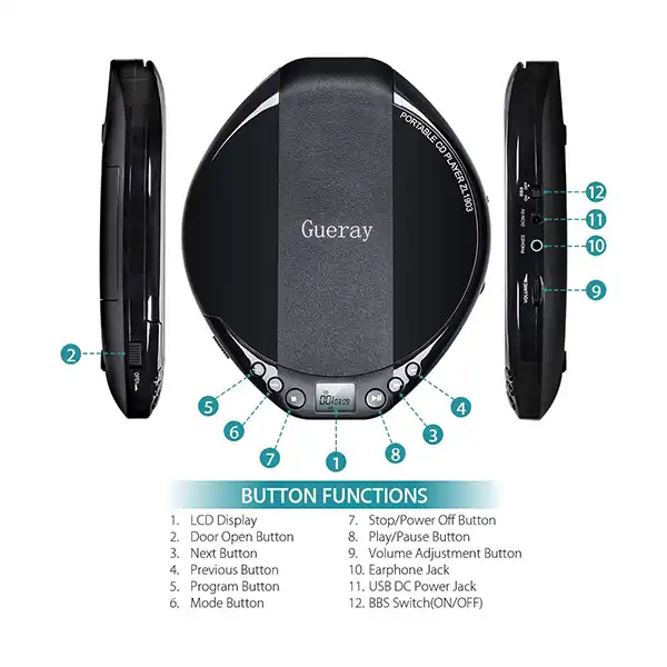پخش کننده موسیقی گرای مدل ZL1903
