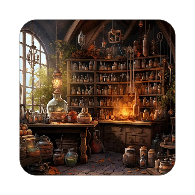 زیر لیوانی کاکتی طرح هری پاتر Harry Potter مدل mp42515