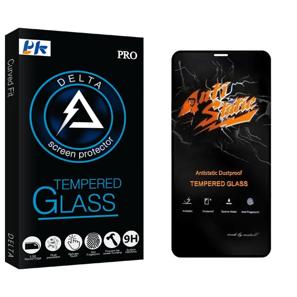 محافظ صفحه نمایش پی کی مدل Delta Anti Static مناسب برای گوشی موبایل اپل iPhone 12 / 12 Pro