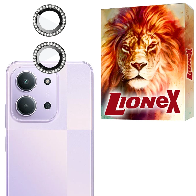 محافظ لنز دوربین شیشه‌ای لایونکس مدل NRIL20 مناسب برای گوشی موبایل شیائومی Redmi 15C 5G