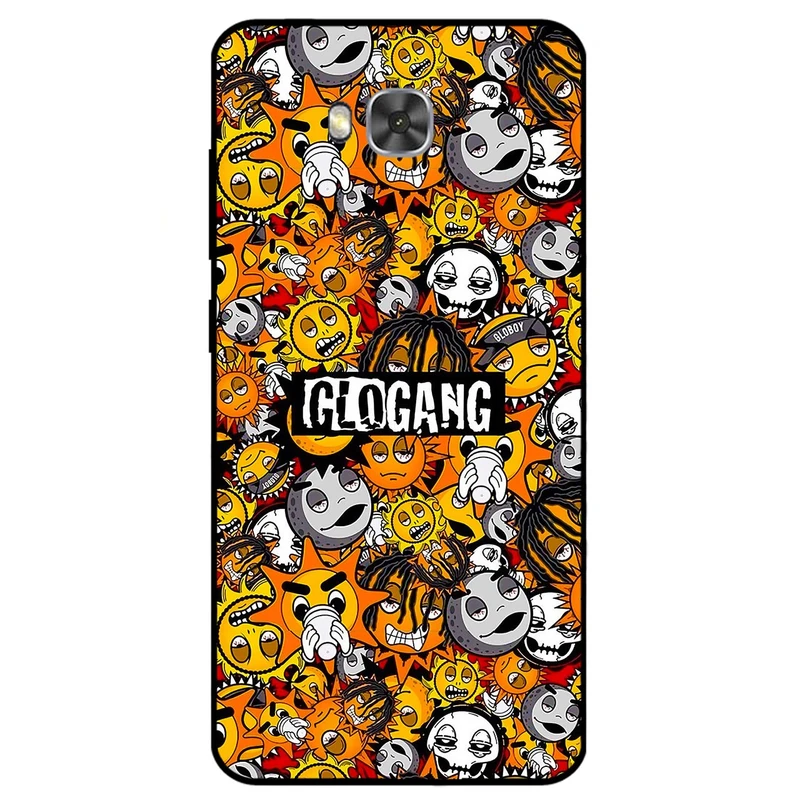 کاور مگافون طرح شکلک مدل 8243 مناسب برای گوشی موبایل ایسوس Zenfone 4 Selfie Pro / ZD552KL