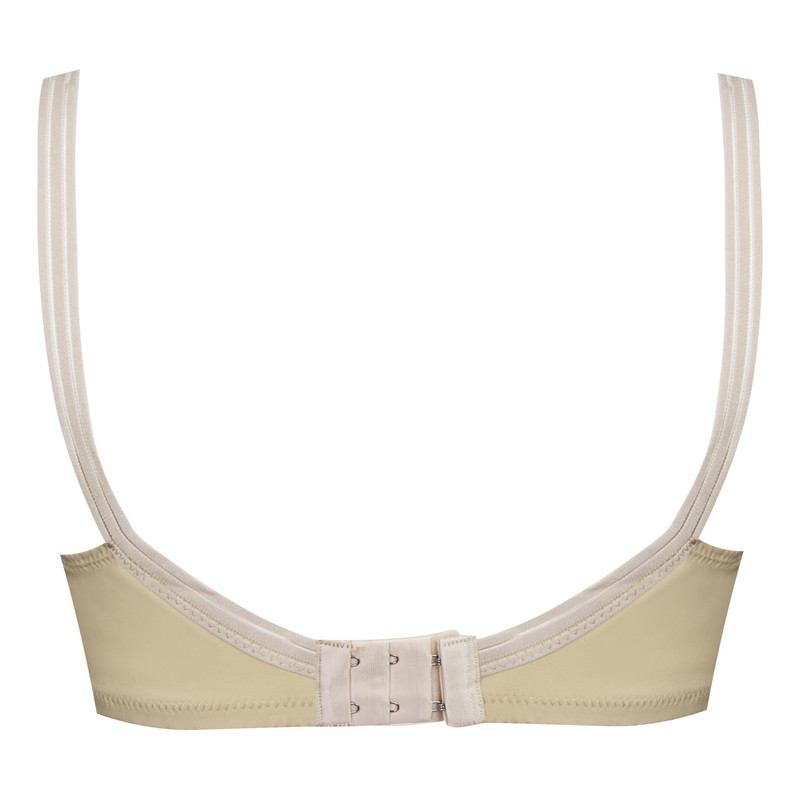 سوتین زنانه پانیذ مدل بدون فنر تابستانی 66307 رنگ کرم