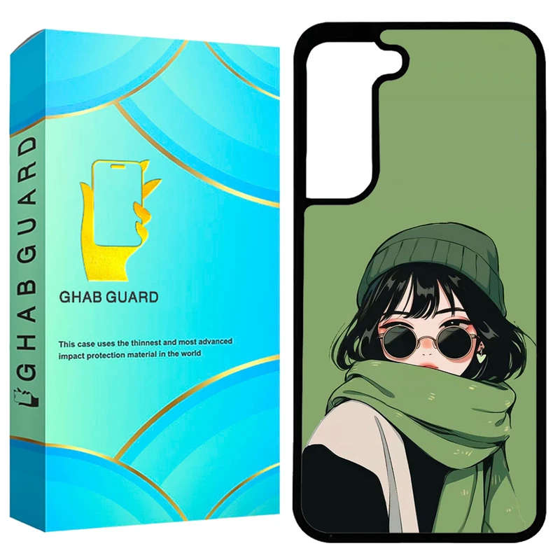 کاور قاب گارد طرح دختر مدل GCHPA21F مناسب برای گوشی موبایل سامسونگ Galaxy S21 FE 5G