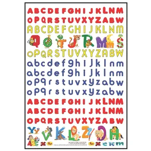 برچسب هیلا مدل حروف الفبای انگلیسی بسته 4 عددی