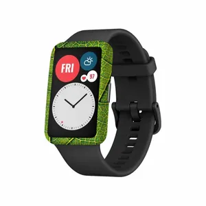MAHOOT Leaf-Texture Cover Sticker for Huawei Watch Fit Smartwatch