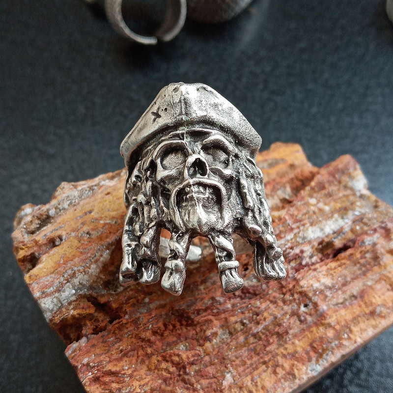 انگشتر مردانه مدل دزد دریایی کد KARAEEB