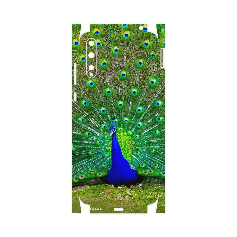 برچسب پوششی ماهوت مدل Peacock-FullSkin مناسب برای گوشی موبایل هوآوی Y8p
