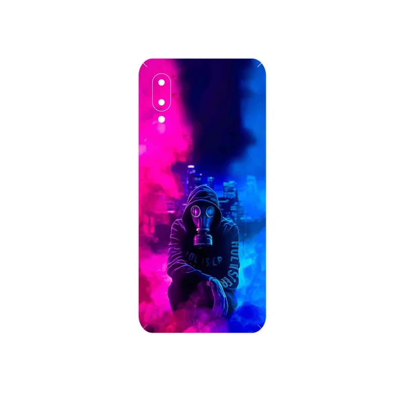 برچسب پوششی ماهوت مدل Smoke Rainbow Digital Art 2 مناسب برای گوشی موبایل سامسونگ Galaxy M02