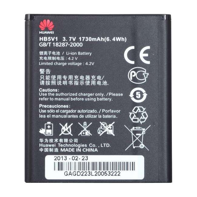 باتری موبایل مدل Y300/HB5V1 LOTS/2021 ظرفیت 1730 میلی امپر ساعت مناسب برای گوشی موبایل هوآوی Y300/Y3