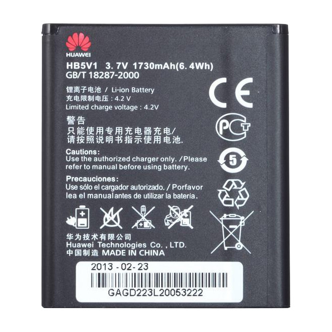 باتری موبایل مدل Y300/HB5V1 LOTS/2021 ظرفیت 1730 میلی امپر ساعت مناسب برای گوشی موبایل هوآوی Y300/Y3
