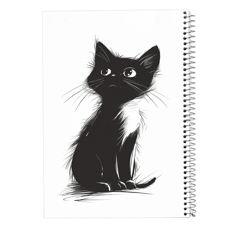 دفتر لیست خرید 50 برگ مدوپد مدل گربه کد DF14750