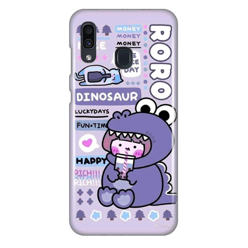 کاور طرح دایناسور کد DIMO-027 مناسب برای گوشی موبایل سامسونگ Galaxy A30 / Galaxy A20