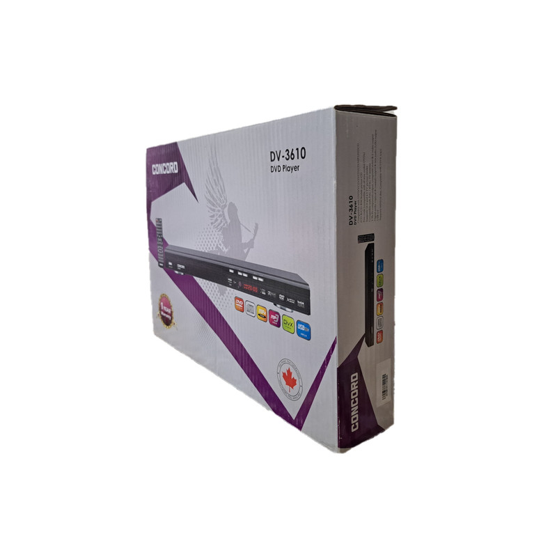 پخش کننده دی وی دی کنکورد مدل DV-3610